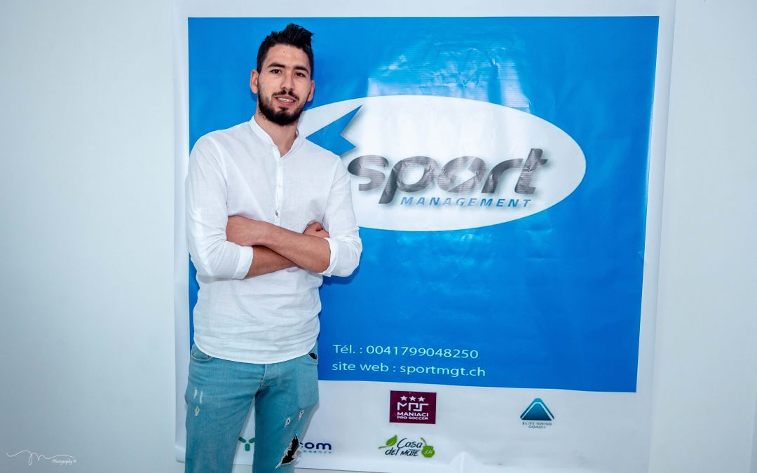 Signature d’Abdelou Achraf avec Sport Management | 09.06.2020