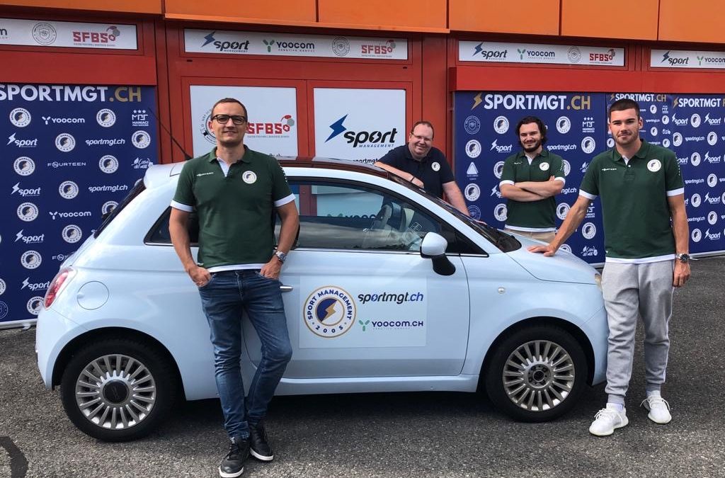Sport MGT met à disposition une voiture à notre joueur Loan Bueche | 21.08.2020