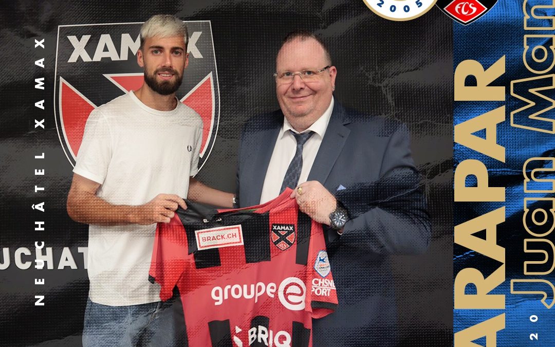 Juan Manuel Parapar signe à Neuchâtel Xamax | 15.09.2020